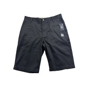 *NEW WITH TAGS* Men's Black Volcom Shorts Modern Fit Size 29